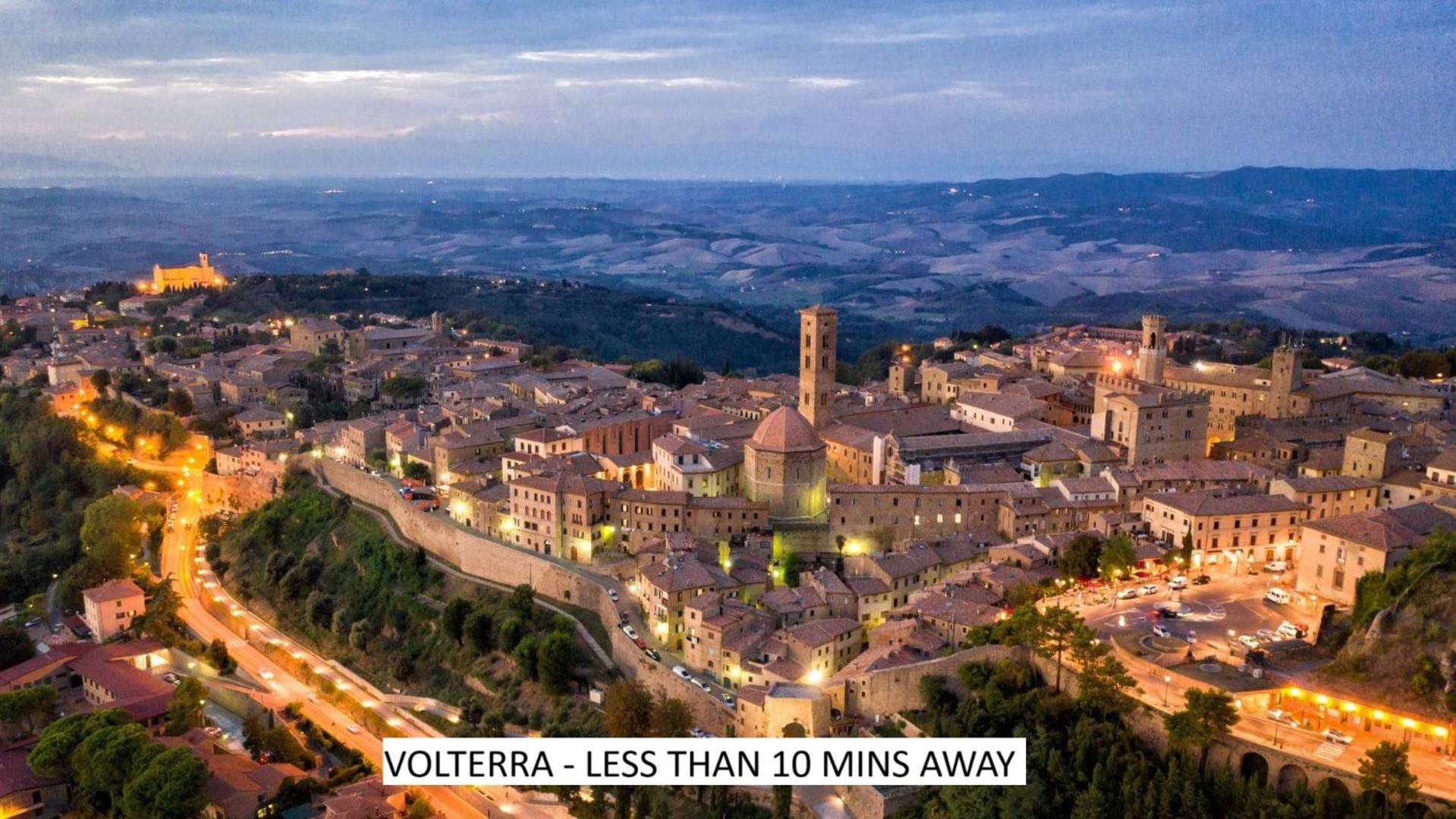 Lacollinatuscany Between San Gimignano And Volterra Exterior photo